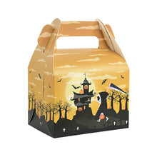 Load image into Gallery viewer, 4Pcs Halloween Candy Gift Box Cookie Snack Cake Packaging Boxes Bag Halloween Party Decoration Supplies Trick or Treat Kids Gift

