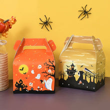 Load image into Gallery viewer, 4Pcs Halloween Candy Gift Box Cookie Snack Cake Packaging Boxes Bag Halloween Party Decoration Supplies Trick or Treat Kids Gift
