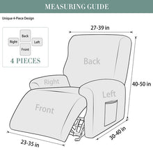 Load image into Gallery viewer, Recliner Sofa Cover for Living Room Elastic Reclining Chair Cover Relaxing Sofa Cover Relax Armchair cover
