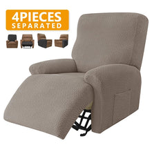 Load image into Gallery viewer, Jacquard Recliner Sofa Cover for Living Room Elastic Reclining Chair Cover Relaxing Sofa Cover Relax Armchair cover
