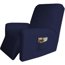 Load image into Gallery viewer, 4 pieces Recliner Sofa Cover for Living Room Elastic Reclining Chair Cover Protection Lazy Boy Relax Armchair Cover
