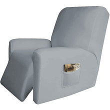 Load image into Gallery viewer, 4 pieces Recliner Sofa Cover for Living Room Elastic Reclining Chair Cover Protection Lazy Boy Relax Armchair Cover
