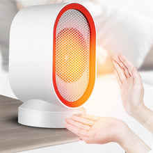 Load image into Gallery viewer, 400W Mini Portable Electric Fan Heater Office Home Desktop Fan  Heating Warm Air Blower Portable Cartoon Cute Heater Body Warmer
