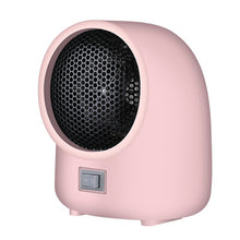 Load image into Gallery viewer, 400W Mini Portable Electric Fan Heater Office Home Desktop Fan  Heating Warm Air Blower Portable Cartoon Cute Heater Body Warmer
