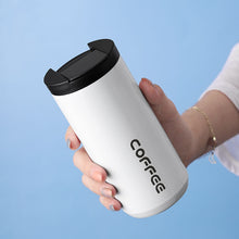 Load image into Gallery viewer, 400ml 550ml Stainless Steel Coffee Mug with Lid Thermal Cup Thermos for Water Cafe Travel Drinkware Insulated Water Bottle
