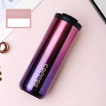Load image into Gallery viewer, 400ml 550ml Stainless Steel Coffee Mug with Lid Thermal Cup Thermos for Water Cafe Travel Drinkware Insulated Water Bottle
