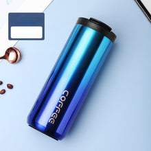 Load image into Gallery viewer, 400ml 550ml Stainless Steel Coffee Mug with Lid Thermal Cup Thermos for Water Cafe Travel Drinkware Insulated Water Bottle
