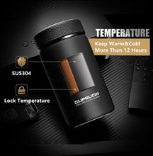 Load image into Gallery viewer, 400ml Business Style Stainless Steel Thermos Mugs Car Vacuum Flasks Coffee Tea Cups Thermol Water Insulated Bottle Tumbler
