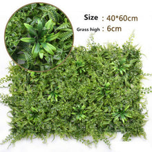 Load image into Gallery viewer, Home Decor Custom Artificial Lawn Carpet Christmas Wedding Decor Plants Wall/ Hotel/Store Background /Artificial Grass Wall Turf
