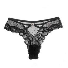Load image into Gallery viewer, New Female Seamless G-string Underwear Lingerie Women Sexy Lace Panties Transparent Low-waist Underpant Hollow Out Thong

