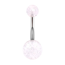 Load image into Gallery viewer, 1pcs Sexy Dangling Navel Belly Button Ring Oreja Stainelss Steel Belly Piercing Jewelry 14G
