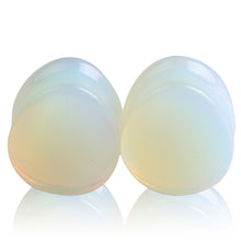 Load image into Gallery viewer, Stone Water Drop Auricle 5-25mm Ear Extender Piercing Jewelry
