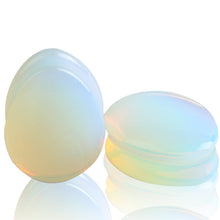 Load image into Gallery viewer, Stone Water Drop Auricle 5-25mm Ear Extender
