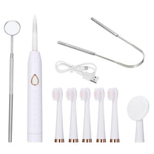 Load image into Gallery viewer, Electric Toothbrush Kit Adults With 6 Modes 5 Toot Portable Ipx7 Waterproof Toothbrush Daily Travel
