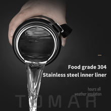 Load image into Gallery viewer, 420-1800ml Large Capacity 304 Stainless Steel Tumbler Vacuum Thermal Flask Thermos Water Coffee Tea Portable Bottle Dropship
