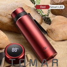 Load image into Gallery viewer, 420-1800ml Large Capacity 304 Stainless Steel Tumbler Vacuum Thermal Flask Thermos Water Coffee Tea Portable Bottle Dropship

