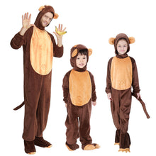 Load image into Gallery viewer, Monkey Costume Animal Play Parent-Child Costume Halloween Costume Performance Costume Cosplay Europe and America
