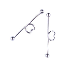 Load image into Gallery viewer, Ear Studs Ear Extender Personality Multiple Industrial Barbell Cross Bar Piercing Jewelry
