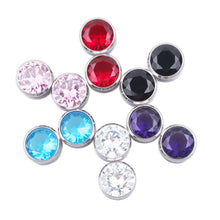Load image into Gallery viewer, New Stainless Steel Gem Pulley Ear Stud Piercing Jewelry
