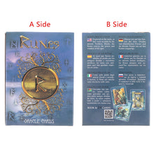 Load image into Gallery viewer, 44PCS Runes Oracle Card Tarot Family Party Prophecy Divination Board Game Psychic Card Party Board Game Poker Paper
