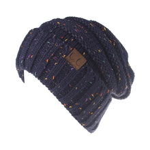Load image into Gallery viewer, Autumn and Winter Labeling Woolen Knitted Hat Sleeve Cap Outdoor Keep Warm Hat
