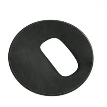 Load image into Gallery viewer, 22 * 22cm round Leather Mouse Pad Computer Desk Pad
