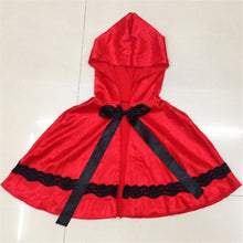 Load image into Gallery viewer, Sexy Disfraces Halloween Cardinal Little Red Riding Hood Costume Small Red Cap Sexy Halloween Costumes for Women Cosplay Party Dress
