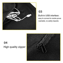 Load image into Gallery viewer, 45x80cm USB Electric Heating Shawl Washable 3 Heat Settings with Timing Function Heated Blanket #W0
