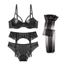 Load image into Gallery viewer, Varsbaby Glossy Women Bra Set 4 PCS/Lot
