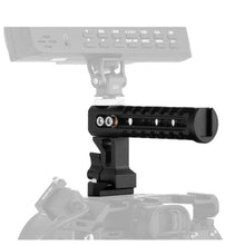 Load image into Gallery viewer, DSLR Top Camera Handle Aluminum Functional Grip Hot Cold Shoe Cheese Handle Cage Handle For A7iii A73 Cage Monopod
