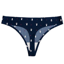 Load image into Gallery viewer, Women Sexy Flowers Lingerie Temptation Low-waist Panties Thong No Trace Breathable Underwear G String Intimates
