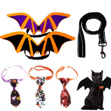 Load image into Gallery viewer, Pet Accessories Pet Clothing Halloween Decoration Puppy Bat Wings Dog Dress Up Pet Tie Dog Costumes
