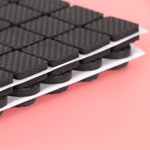 Load image into Gallery viewer, 48 Pcs Non-slip Self Adhesive Furniture Rubber Table Chair Feet Pads Round Square Sofa Chair Leg Sticky Pad Floor Protectors Mat
