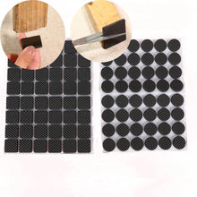 Load image into Gallery viewer, 48 Pcs Non-slip Self Adhesive Furniture Rubber Table Chair Feet Pads Round Square Sofa Chair Leg Sticky Pad Floor Protectors Mat
