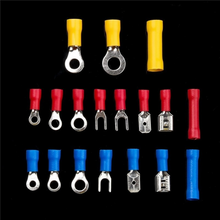 Load image into Gallery viewer, 480/300/280Pcs Assorted Spade Terminals Insulated Cable Connector Electrical Wire Crimp Butt Ring Fork Set Ring Lugs Rolled Kit

