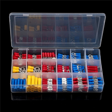 Load image into Gallery viewer, 480/300/280Pcs Assorted Spade Terminals Insulated Cable Connector Electrical Wire Crimp Butt Ring Fork Set Ring Lugs Rolled Kit

