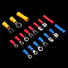Load image into Gallery viewer, 480/300/280Pcs Assorted Spade Terminals Insulated Cable Connector Electrical Wire Crimp Butt Ring Fork Set Ring Lugs Rolled Kit
