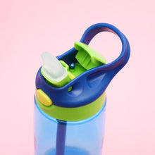 Load image into Gallery viewer, 480ML Kids Water Cup Creative Safe Baby Feeding Cups with Straws Leakproof Water Bottles Outdoor Portable Children's Cups
