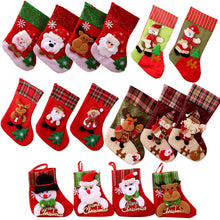 Load image into Gallery viewer, Christmas Decoration Supplies for the Elderly Little Socks Christmas Tree Pendant Christmas Stockings Gift Bag Christmas Bag
