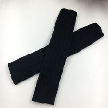 Load image into Gallery viewer, Twist Autumn and Winter Bunching Socks Women's Korean-Style Knitted Warm Japanese Socks Wool Leg Warmers Thigh High Sock
