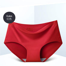 Load image into Gallery viewer, Women's Fashion Seamless Elastic Underwear Breathable Quick-Dry Ice Silk Panties Briefs Comfy High Quality
