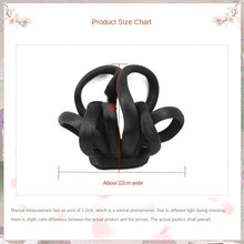 Load image into Gallery viewer, Cloud Mist Han Chinese Clothing Style Wig Fairy Cheoko Skirt Bun Red House Chengcheng Bun Photo Comic Show Cos

