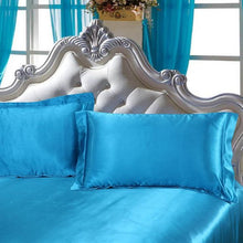 Load image into Gallery viewer, 48x74cm Pillowcase Artificial Silk Pillow Cover Solid Color Smooth Satin Pillows Covers for Bedding Sleeping Pillowcases 1/2 pcs
