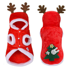Load image into Gallery viewer, Cozy Dog Christmas Clothes Sweater Dog Hoodies Clothing Jacket Coat Xmas Costume
