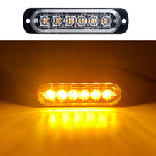 Load image into Gallery viewer, 4LED Car Strobe Warning Light Grill Flashing Breakdown Emergency Light Car Truck Trailer Beacon Lamp LED Side Light For Cars 12V
