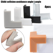 Load image into Gallery viewer, 4PCS Baby Safe Table Corner Protector Soft Silicon Desk Corner Children Safety Edge  Protection Guard Anticollision Strip

