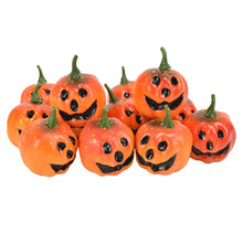 Load image into Gallery viewer, 4Pcs 5cm Fake Vegetable Halloween Simulation Foam Pumpkin Thanksgiving Halloween Decoration DIY Craft Pumpkins Home Party Decor
