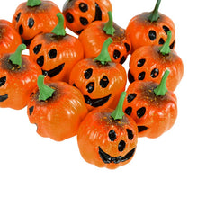 Load image into Gallery viewer, 4Pcs 5cm Fake Vegetable Halloween Simulation Foam Pumpkin Thanksgiving Halloween Decoration DIY Craft Pumpkins Home Party Decor
