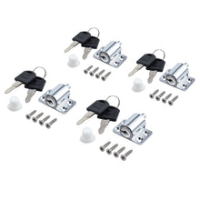 Load image into Gallery viewer, Door lock Sliding Window Key Push Baby Child Safety Door Window Security Lock Zinc Alloy
