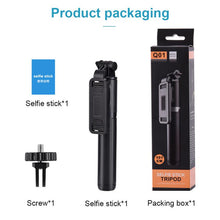 Load image into Gallery viewer, 3 In 1 101cm Bluetooth Selfie Stick Folding Tripod Monopod with Wireless Remote Shutter For Phone
